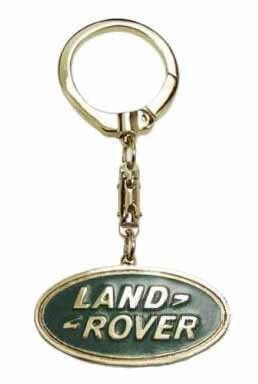 Золотой автомобильный брелок LandRover — ElitPodarok