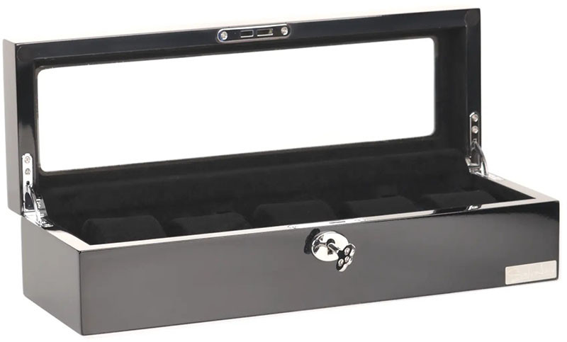 Шкатулка для хранения часов Salvadore WB/3081/BB фото 1 — ElitPodarok