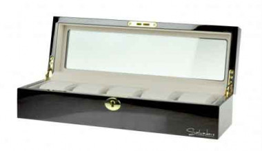 Шкатулка для зберігання годинників Salvadore WB/3081/BUC — ElitPodarok