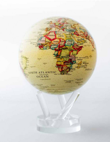 Гиро-глобус Solar Globe Mova Ретро карта, 21,6 см  — ElitPodarok