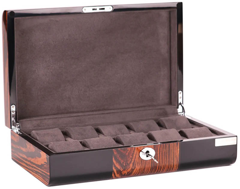 Шкатулка Salvadore для хранения часов 805-10ZSBG WD фото 1 — ElitPodarok