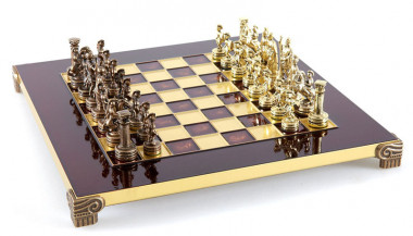 Шахи Manopoulos «Греко-римський період» S3CRED на червоній дошці — ElitPodarok