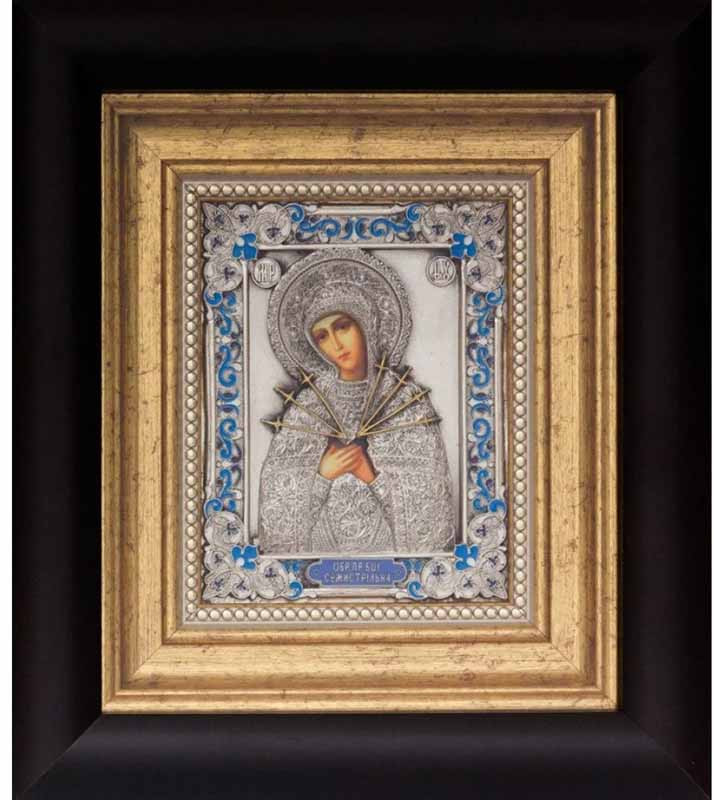 Икона «Семистрельная Божией Матери» фото 1 — ElitPodarok