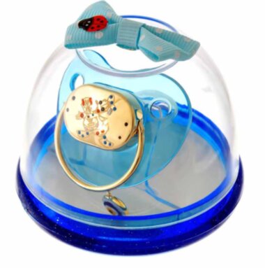 Золотая соска-пустышка BABY-BOY — ElitPodarok