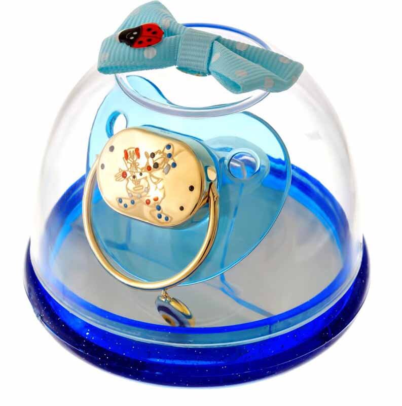 Золота соска-пустушка BABY-BOY фото 1 — ElitPodarok