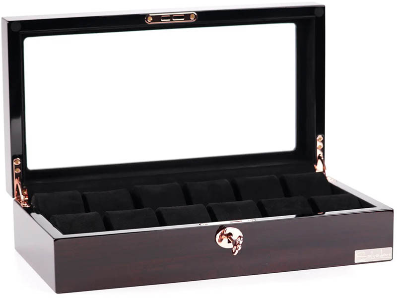 Шкатулка Salvadore для хранения часов 841-12GBF фото 1 — ElitPodarok