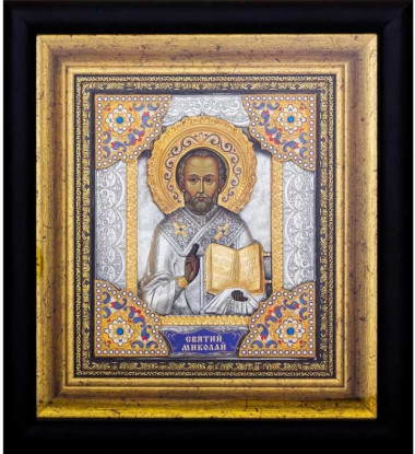 Икона подарочная «Николай Чудотворец‎» — ElitPodarok