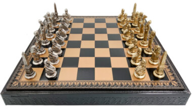 Комплект шахматы, шашки, нарды Italfama 54M+222GN — ElitPodarok