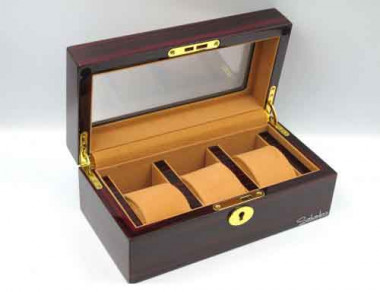 Шкатулка для зберігання годинників Salvadore WB/3085/EK — ElitPodarok