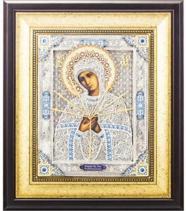 Икона в подарок «Богородица Семистрельная‎» — ElitPodarok