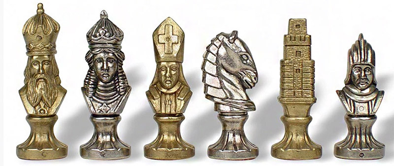 Шахматые фигурки Italfama Moncada 18M фото 1 — ElitPodarok