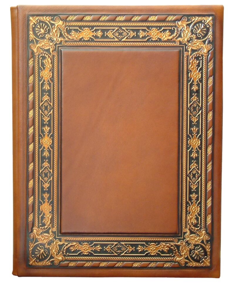 Папка адресна "Стиль" (коричнева) фото 1 — ElitPodarok