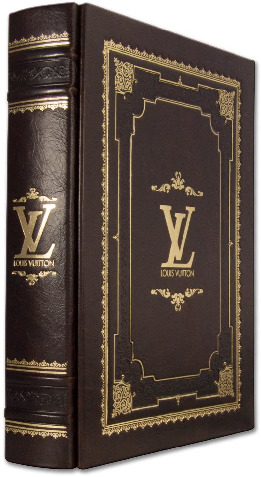 Книга «Louis Vuitton» в кожаном переплете фото 1 — ElitPodarok