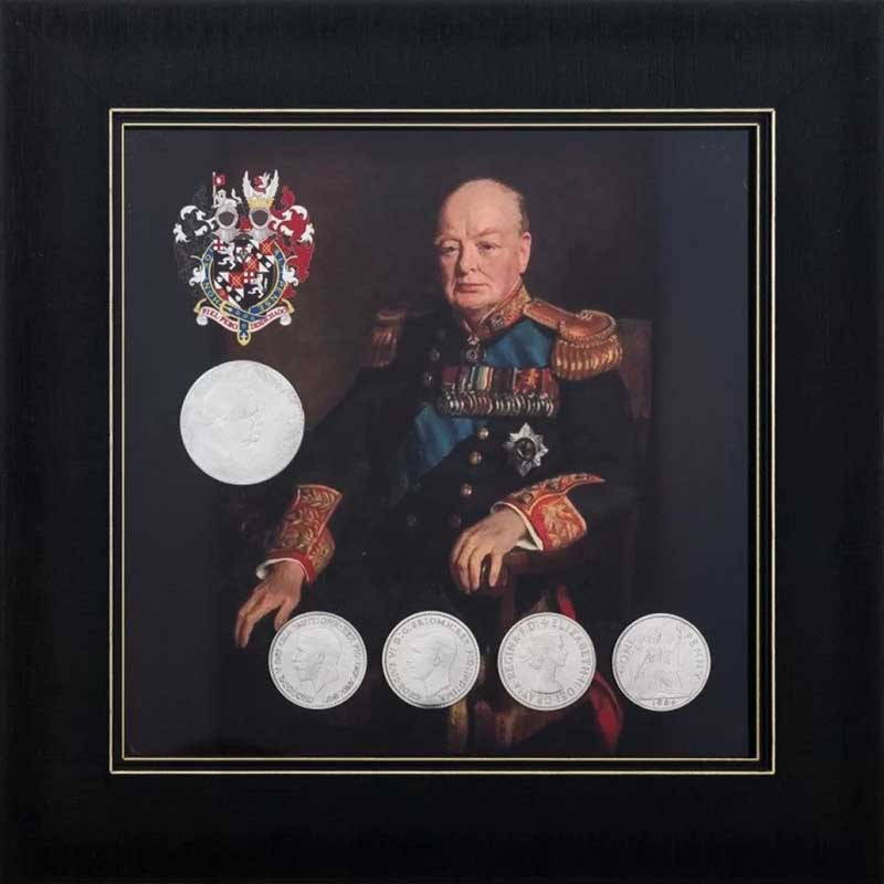 Подарочный коллаж «Уинстон Черчиль»  фото 1 — ElitPodarok