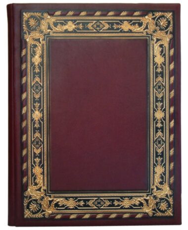 Папка адресная &quot;Стиль&quot; (бордо) — ElitPodarok