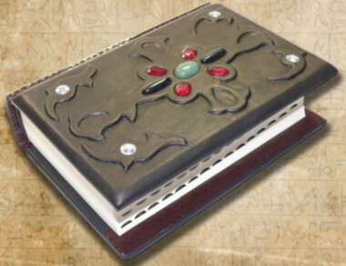 Шкіряна книга «Біблія. Старий і Новий Завіт» — ElitPodarok