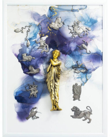 Авторское панно &quot;Созвездия знаков Зодиака&quot; — ElitPodarok