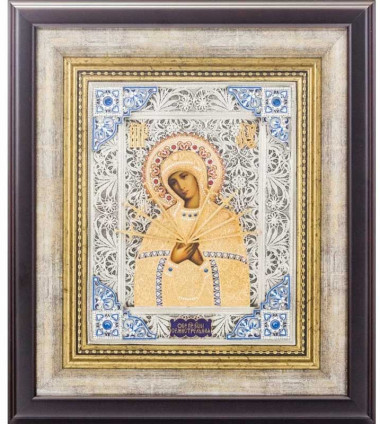 Ікона подарункова «Пресвята Богородиця Семистрільна‎» — ElitPodarok