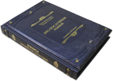 Книга «(НЕ) слухняні ринки» у шкіряній обкладинці — ElitPodarok