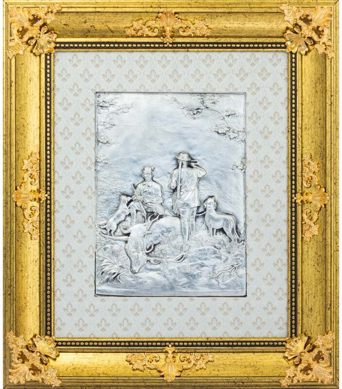 Панно "Охота" фото 1 — ElitPodarok