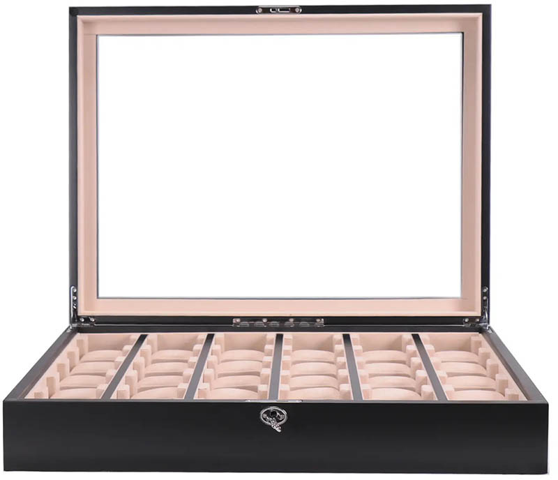 Шкатулка Salvadore для хранения часов WB/1100/30.BL фото 1 — ElitPodarok