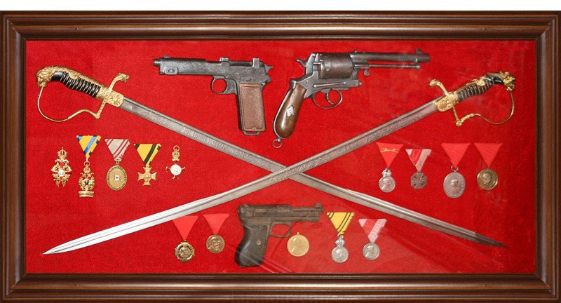 Коллаж «Оружие и награды Болгарии, Германии, Австро-Венгрии» фото 1 — ElitPodarok