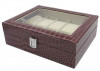 Шкатулка для хранения часов Craft 10PU.CROC.BR фото 4 — ElitPodarok
