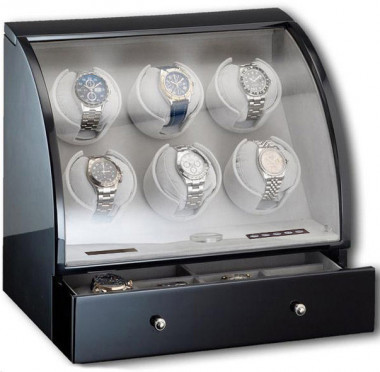Шкатулка Rothenschild для підзаводу годинників RS-326-6-B — ElitPodarok