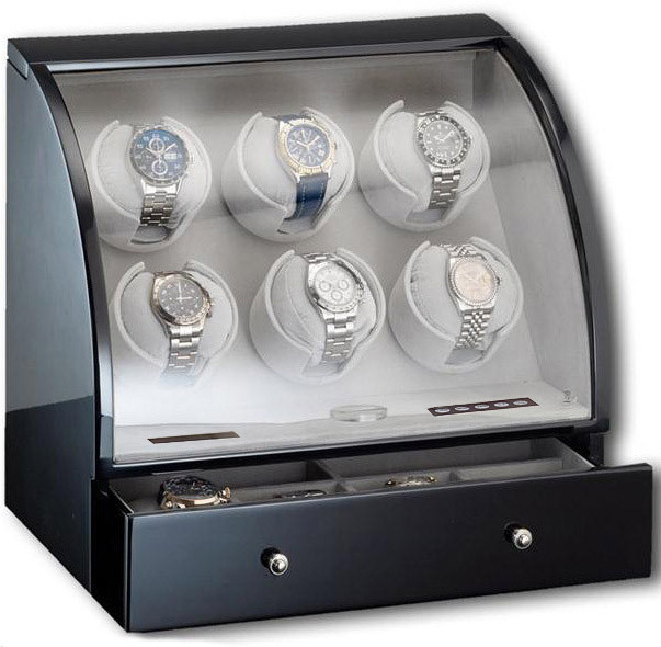 Шкатулка Rothenschild для подзавода часов RS-326-6-B фото 1 — ElitPodarok