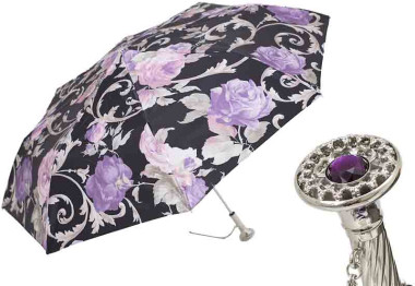Зонт складной PURPLE ROSES от PASOTTI &mdash; ElitPodarok