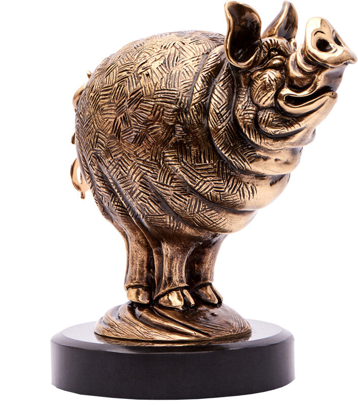 Скульптура «П'ятачок удачі» фото 1 — ElitPodarok