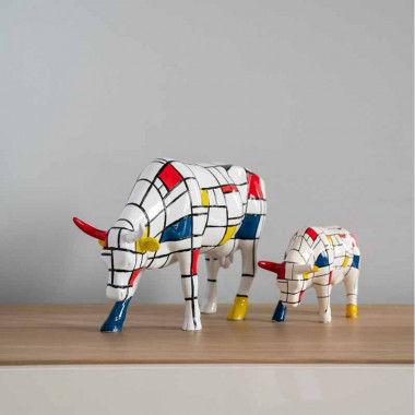 Коллекционная статуэтка корова «Moondriaan» Cow Parade — ElitPodarok