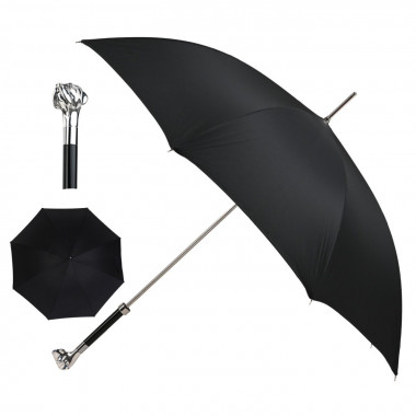 Зонт-трость мужской «Бульдог», Silver от Walking Sticks — ElitPodarok