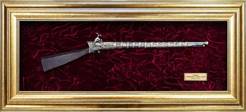 Сувенір «Козацька рушниця» (історична реконструкція XVIII - початку XIX ст.) фото 1 — ElitPodarok