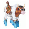 Колекційна статуетка корова «Rock'n'Roll» від Cow Parade фото 1 — ElitPodarok