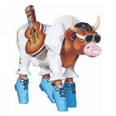 Коллекционная статуэтка корова «Rock'n'Roll» от Cow Parade — ElitPodarok