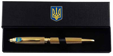 Подарунок Ручка TENSO із мініатюрою «Державний герб» — ElitPodarok