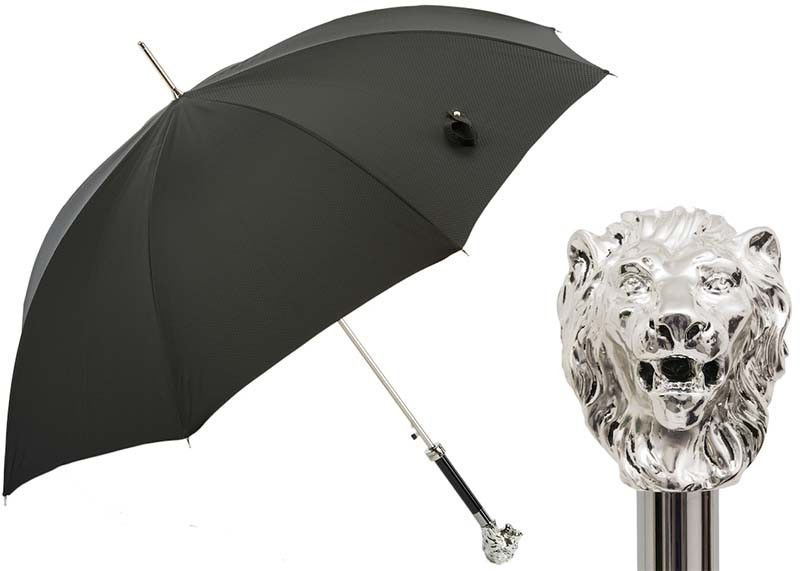 Парасолька-тростина SILVER LION UMBRELLA від PASOTTI фото 1 — ElitPodarok
