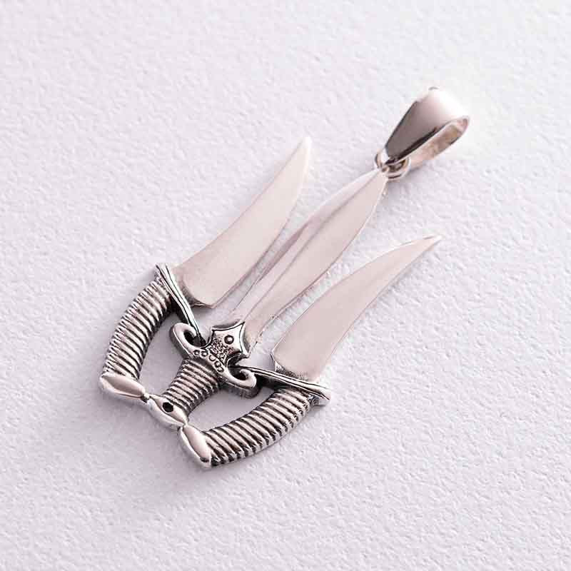 Подвеска «Тризуб с кинжалами» фото 1 — ElitPodarok