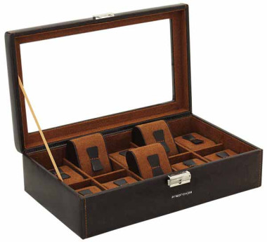 Шкатулка для хранения часов Friedrich Lederwaren Bond 10 — ElitPodarok