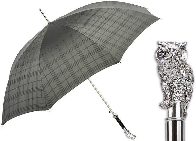 Парасолька-тростина SILVER OWL UMBRELL від PASOTTI фото 1 — ElitPodarok
