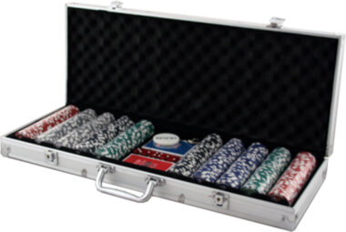 Набір для покеру в алюмінієвому кейсі (500 фішок) — ElitPodarok