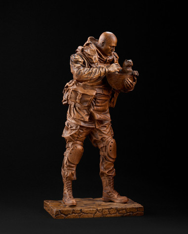 Статуэтка «Воин ЗСУ - Спасатель» — ElitPodarok