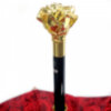 Парасолька жіноча червона «Роза», Gold від WALKING STICKS фото 4 — ElitPodarok