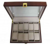 Шкатулка для хранения часов Craft 10WB.MAT.BR фото 3 — ElitPodarok