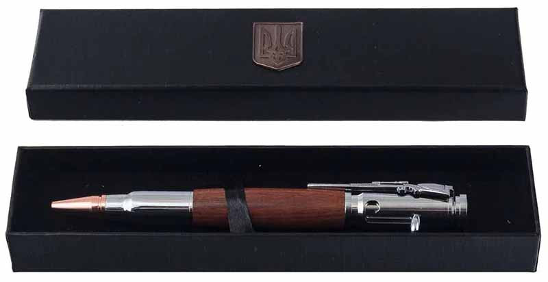 Подарок Ручка TENSO с миниатюрой козацкого ружья фото 1 — ElitPodarok