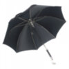 Зонт мужской черный «Кобра», Silver от WALKING STICKS фото 1 — ElitPodarok