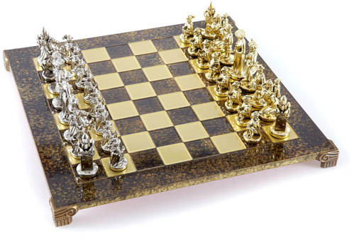 Шахматы Manopoulos «‎Средневековые рыцари» S12BRO фото 1 — ElitPodarok