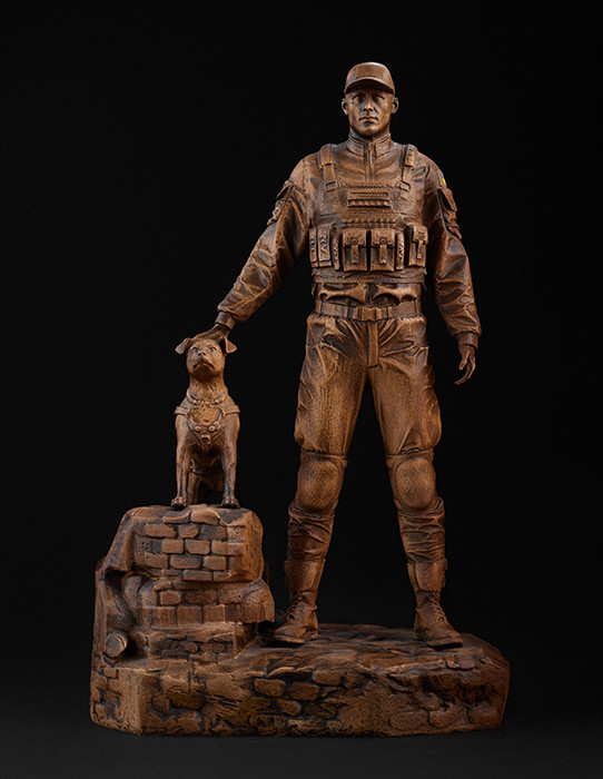 Статуэтка «Воин ЗСУ - Сапёр» фото 1 — ElitPodarok