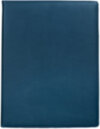Шкіряна папка Classic синя фото 1 — ElitPodarok